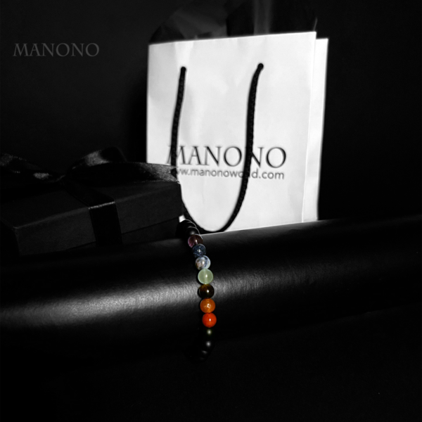 7 Chakras Premium Bracelet 6mm - Imagen 3