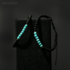 Minimalist Onyx & Turquoise Bracelet