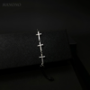 Minimalist Stainless Steel Cross Bracelet