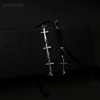 Minimalist Stainless Steel Cross Bracelet