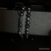 2024_10_22_manono_30 Black Onyx & Hematite Bracelet