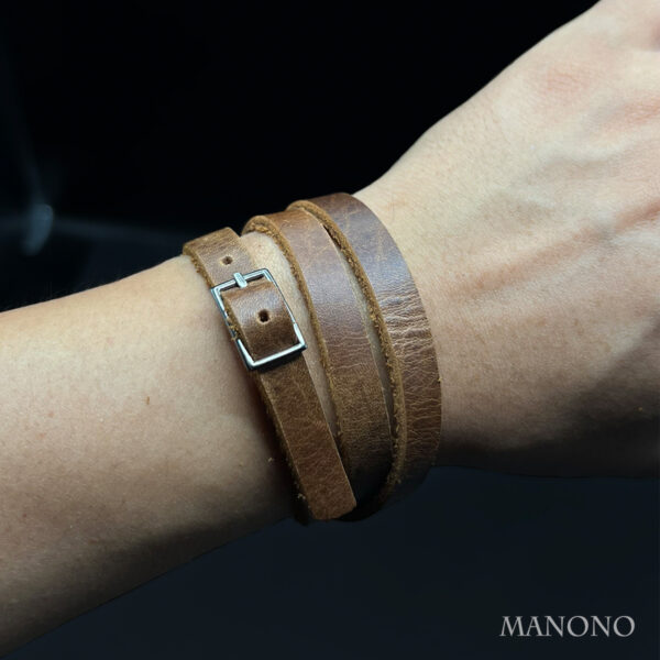 3 Dejavú Leather Bracelet - Imagen 2