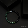 2025_03_01_manono_25 African Turquoise & Onyx Bracelet