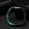 2025_03_01_manono_27 African Turquoise & Onyx Bracelet