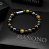 Hematite & Gemstone Bracelet