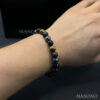 Hematite & Gemstone Bracelet