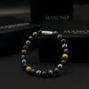 Hematite & Gemstone Bracelet