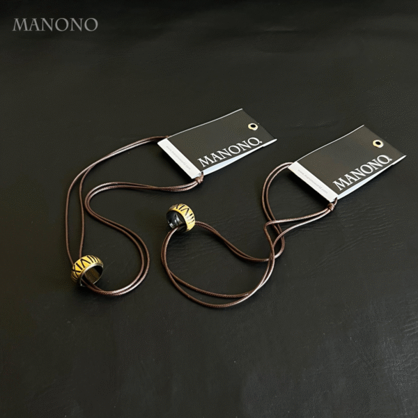Bronze Ring Necklace - Imagen 5