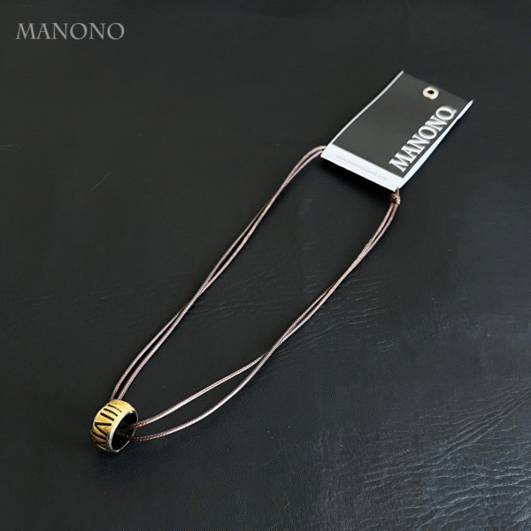 Bronze Ring Necklace - Imagen 3