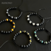 Lava & Gemstone Bracelet