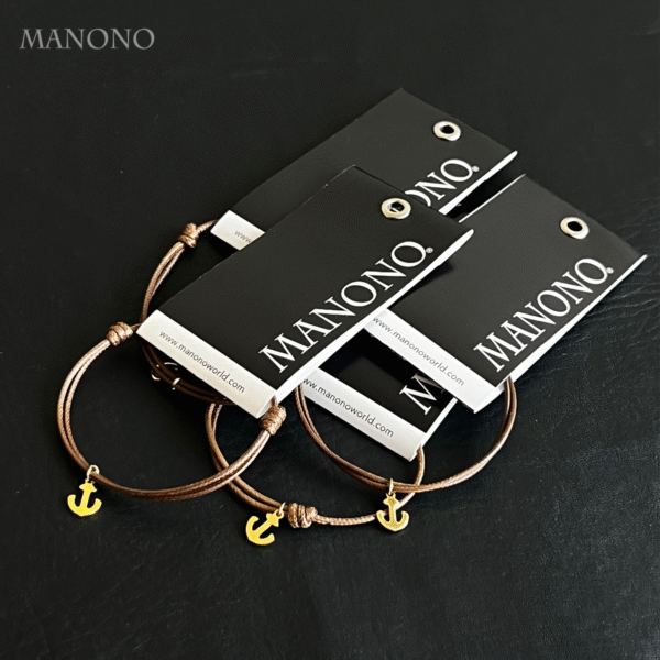 Golden Anchor Bracelet - Imagen 2