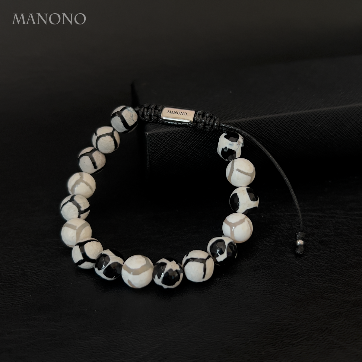White Agate Bracelet 10mm
