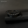 Lava Rock & Black Mix Bracelets