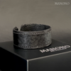 2025_10_15_manono_28 Black Tilapia Leather Bracelet