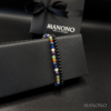 INNER BALANCE – Onyx & Natural Stones Double Line Bracelet