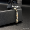 2026_02_05_manono_23 GOLDEN CORE – Pyrite & Lodolite Double Line Bracelet