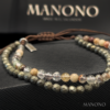 2026_02_05_manono_26 GOLDEN CORE – Pyrite & Lodolite Double Line Bracelet