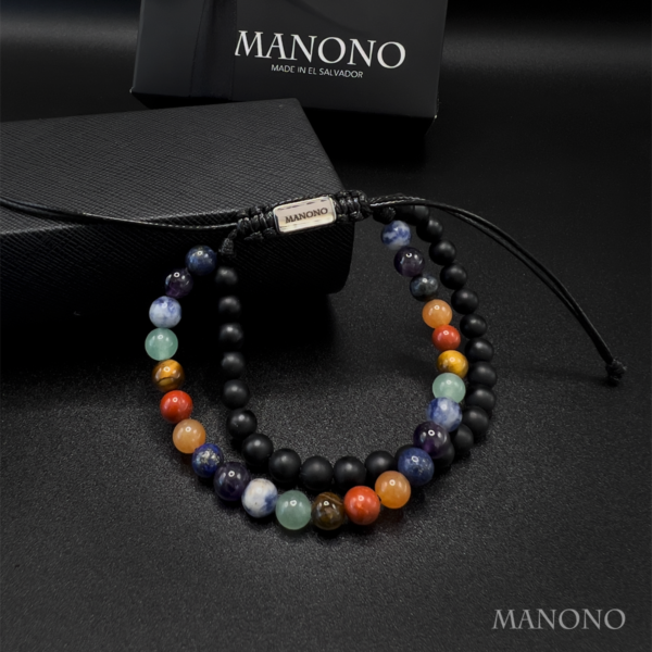 TRUE BALANCE – Onyx & Natural Stones Double Line 6 mm