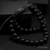 SAME SOUL – Dual Onyx 8 mm Bracelet
