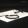 2026_02_02_manono30 Minimalist Onyx & Labradorite Shamballa Bracelet