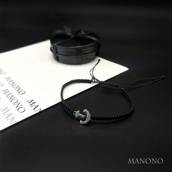 2026_02_02_manono40 Minimalist Silver Anchor Bracelet