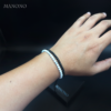 2026_02_02_manono50 Minimalist Black and White Bracelet
